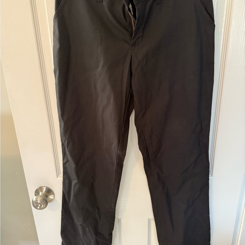 Brand New Dickies Women's Black Straight Leg Pant | Size 6